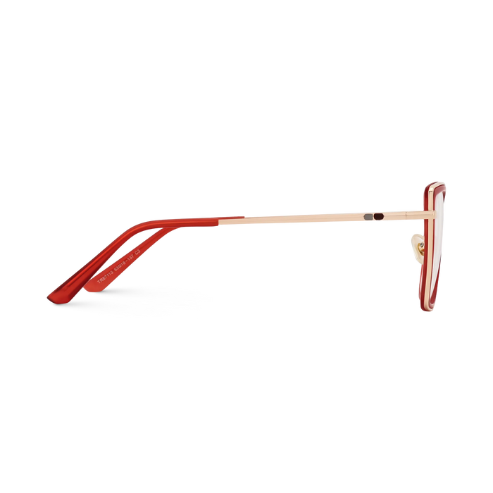 Eydology Alayna Red Women's Cat Eye Glasses 4