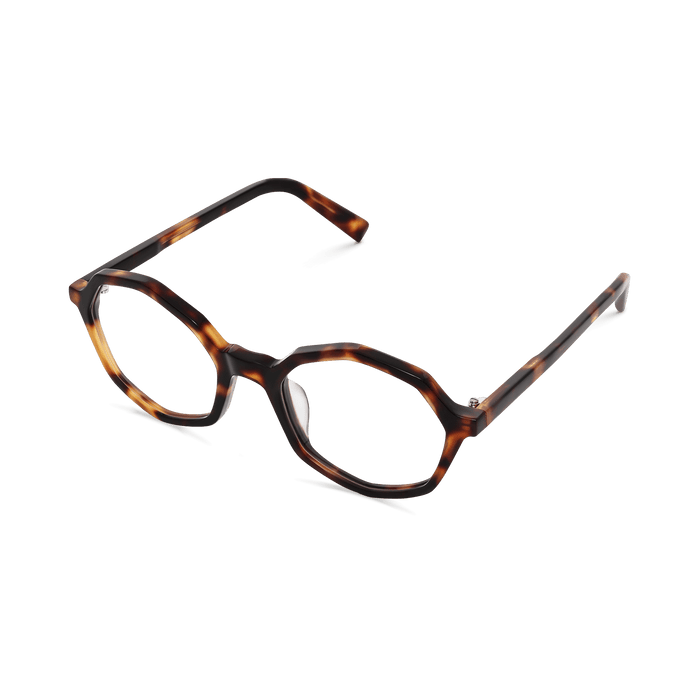 Eydology Aleah Amber Tortoise Glasses 2