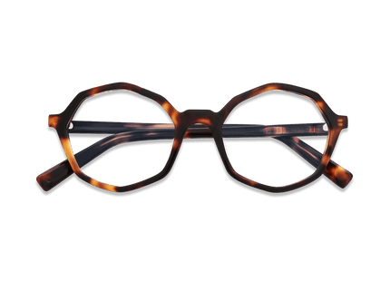 Eydology Aleah Amber Tortoise Glasses 3