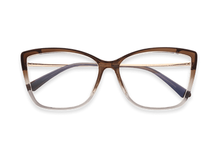 Eydology Alia Brown Gradient Glasses 1