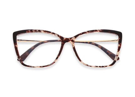 Eydology Alia Cream Tortoise Glasses 1