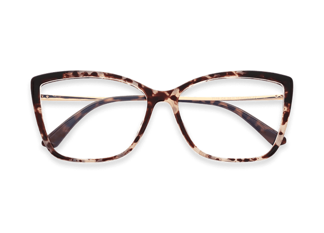 Eydology Alia Cream Tortoise Glasses 1