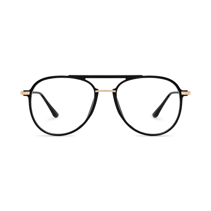 Eydology Aliana Black / Gold Glasses 1