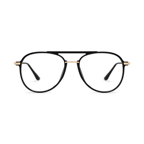 Eydology Aliana Black / Gold Glasses 2