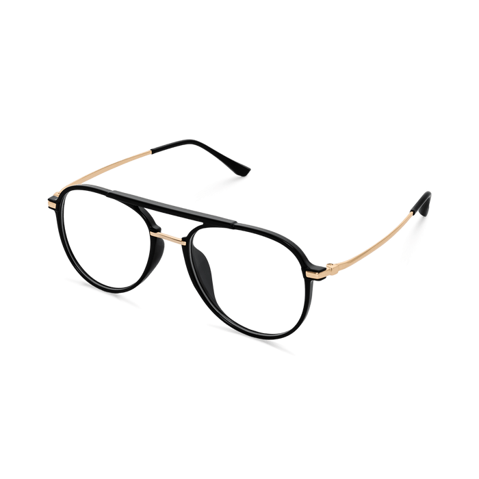 Eydology Aliana Black / Gold Glasses 2