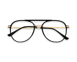 Eydology Aliana Black / Gold Glasses 3