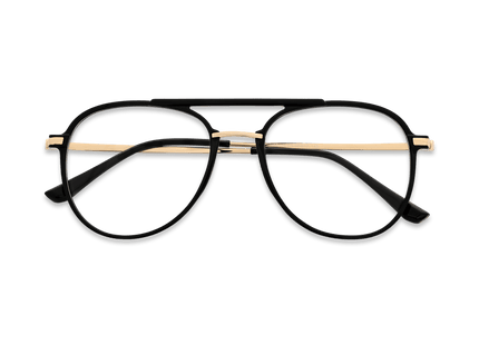 Eydology Aliana Black / Gold Glasses 3