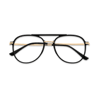 Eydology Aliana Black / Gold Glasses 3