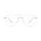 Eydology Aliana Clear/Rose Gold Glasses 1