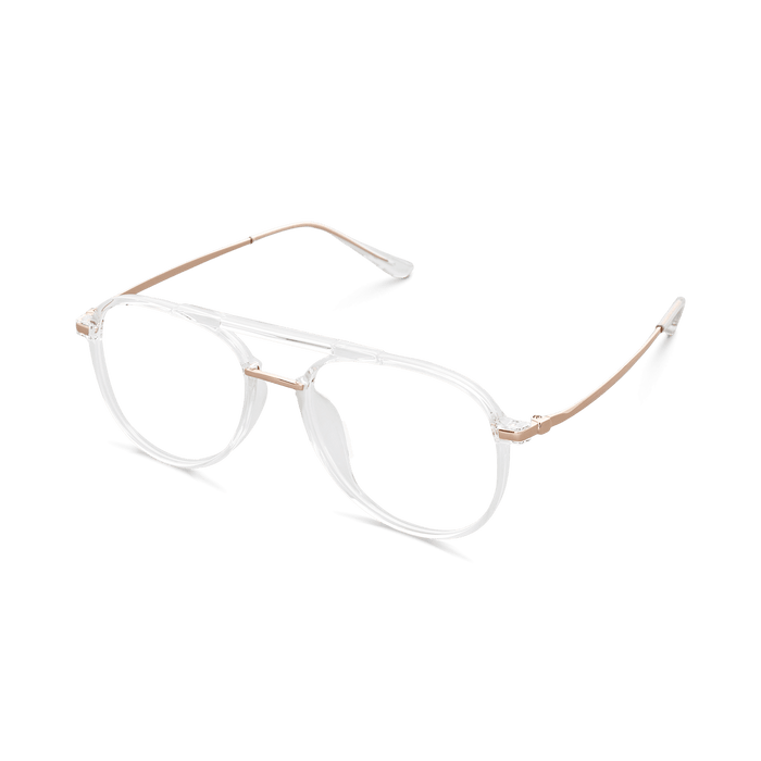 Eydology Aliana Clear/Rose Gold Glasses 6