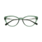 Eydology Alina Clear Green/Silver Glasses 1