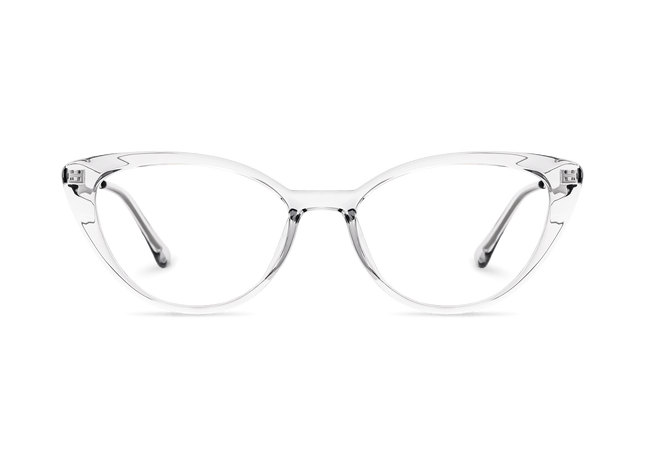 Eydology Alina Clear/Light Gun Glasses 2