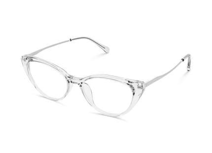 Eydology Alina Clear/Light Gun Glasses 3