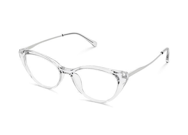 Eydology Alina Clear/Light Gun Glasses 3