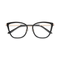 Eydology Alora Women's Black Cat Eye Glasses 1