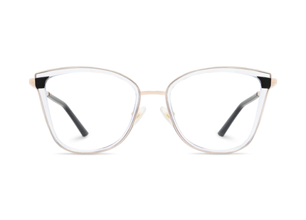 Eydology Alora Women's Clear Cat Eye Glasses 2
