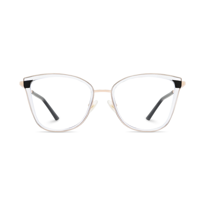 Eydology Alora Women's Clear Cat Eye Glasses 2