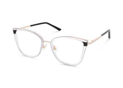 Eydology Alora Women's Clear Cat Eye Glasses 3
