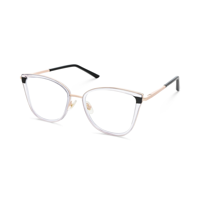 Eydology Alora Women's Clear Cat Eye Glasses 3