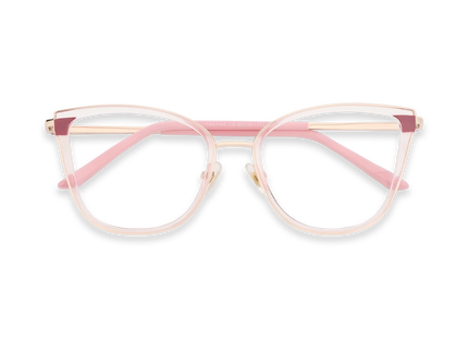 Eydology Alora Women's Pink Cat Eye Glasses 1