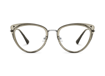 Eydology Amora Clear Green Glasses 2