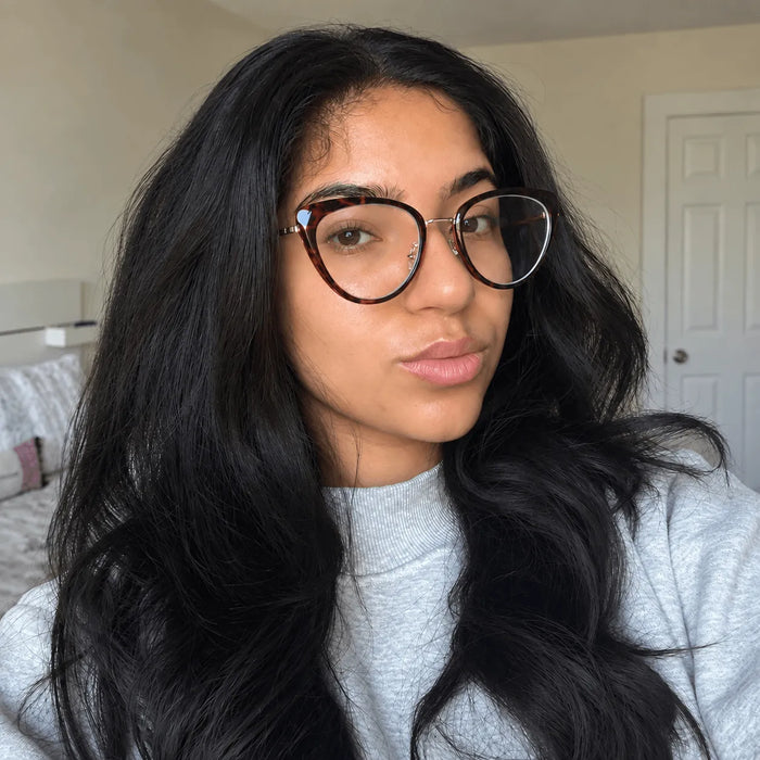 Eydology Amora Dark Tortoise Glasses 4