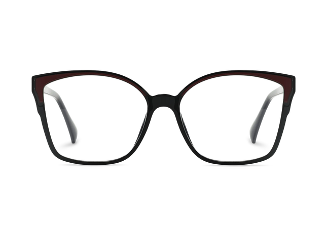 Eydology Annabelle Black Women's Cat Eye Glasses 2