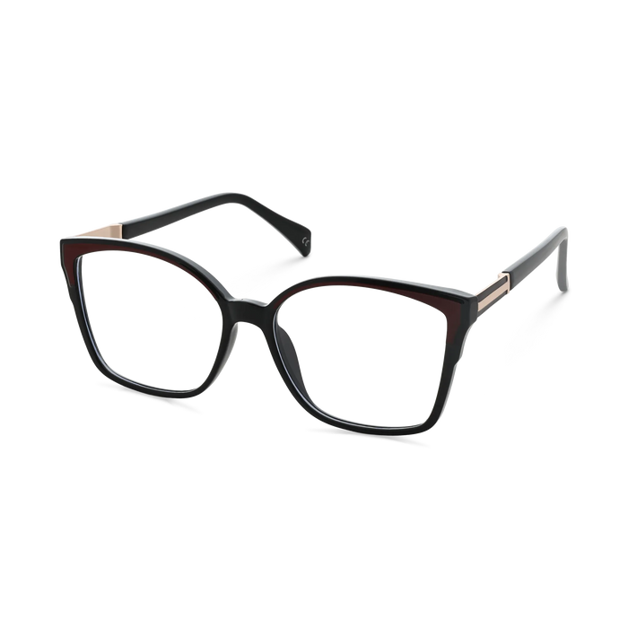 Eydology Annabelle Black Women's Cat Eye Glasses 3