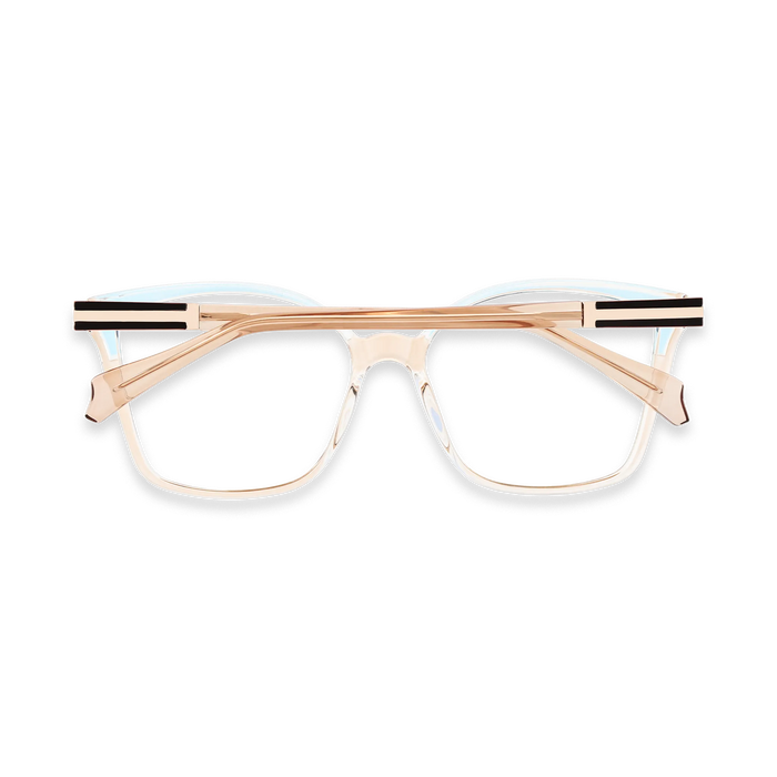 Eydology Annabelle Crystal Brown Women's Cat Eye Glasses 5