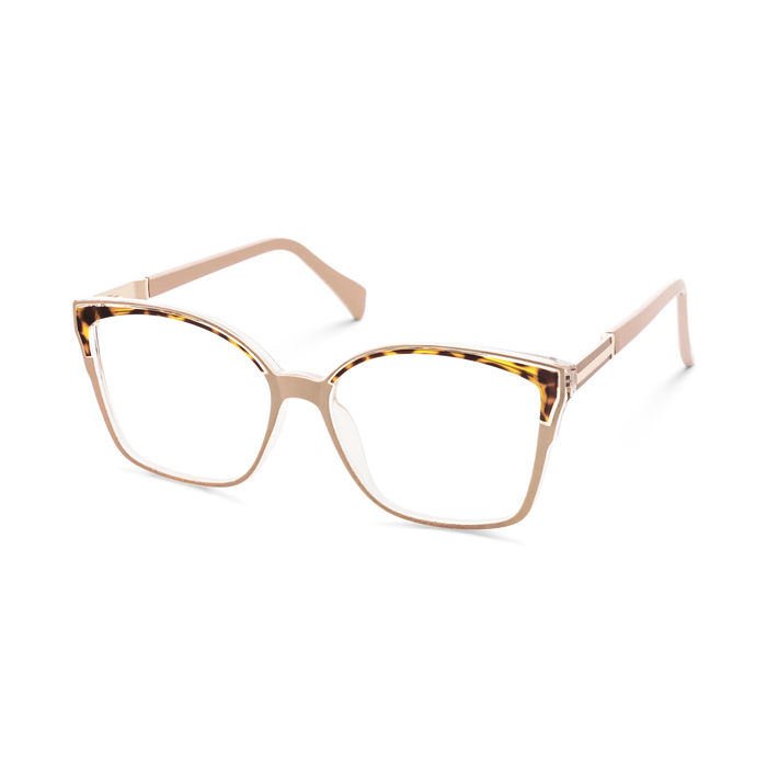 Eydology Annabelle Khaki Women's Cat Eye Glasses 3