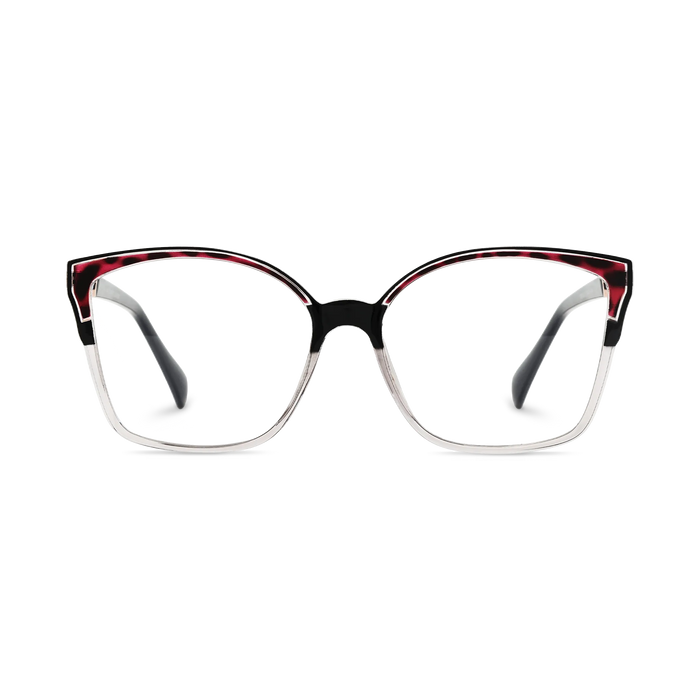 Eydology Annabelle Red Tortoise Women's Cat Eye Glasses 2