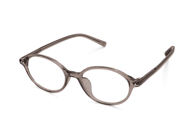 Eydology Ansley Clear Brown Grey Glasses 5