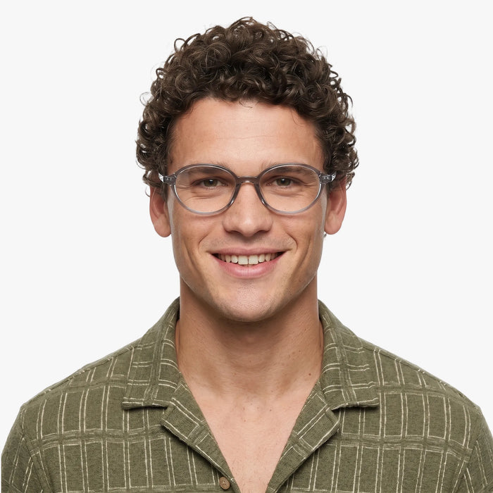 Eydology Ansley Clear Grey Glasses 3