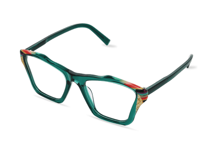 Eydology Arabella Agua Glasses 2