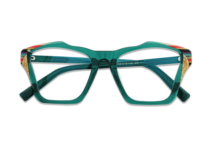 Eydology Arabella Agua Glasses 3