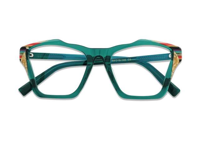 Eydology Arabella Agua Glasses 3