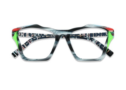 Eydology Arabella Dark Blue Demi Glasses 3