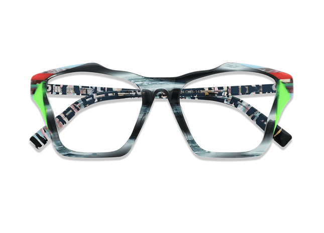 Eydology Arabella Dark Blue Demi Glasses 3