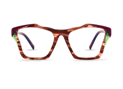 Eydology Arabella Orange Tortoise Glasses 1