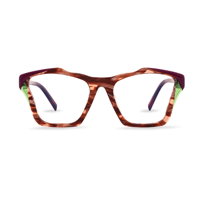 Eydology Arabella Orange Tortoise Glasses 1