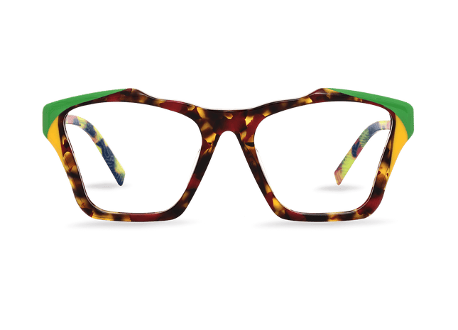 Eydology Arabella Red Tortoise Glasses 1