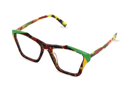 Eydology Arabella Red Tortoise Glasses 2