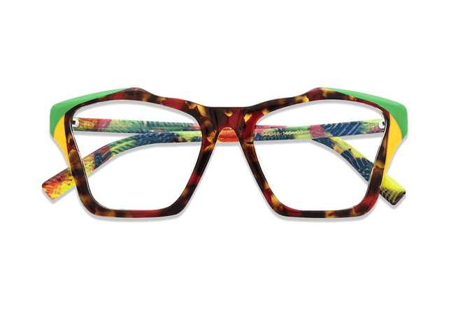 Eydology Arabella Red Tortoise Glasses 3
