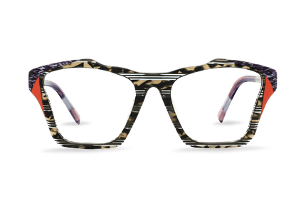 Eydology Arabella Stripes Glasses 1