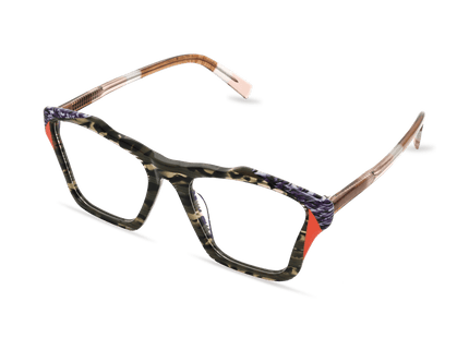 Eydology Arabella Stripes Glasses 2