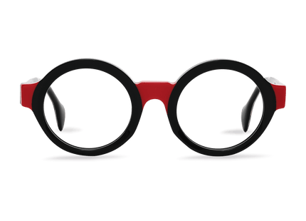 Eydology Araceli Black w Red Glasses 1