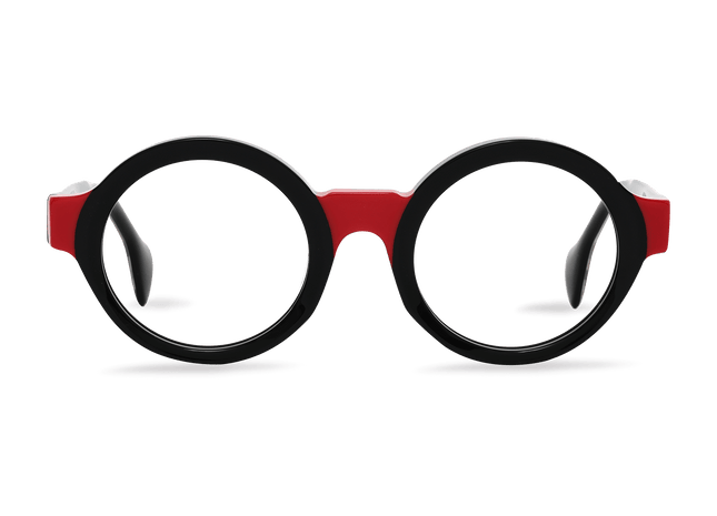 Eydology Araceli Black w Red Glasses 1