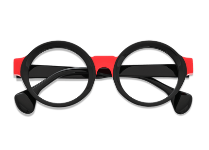 Eydology Araceli Black w Red Glasses 3