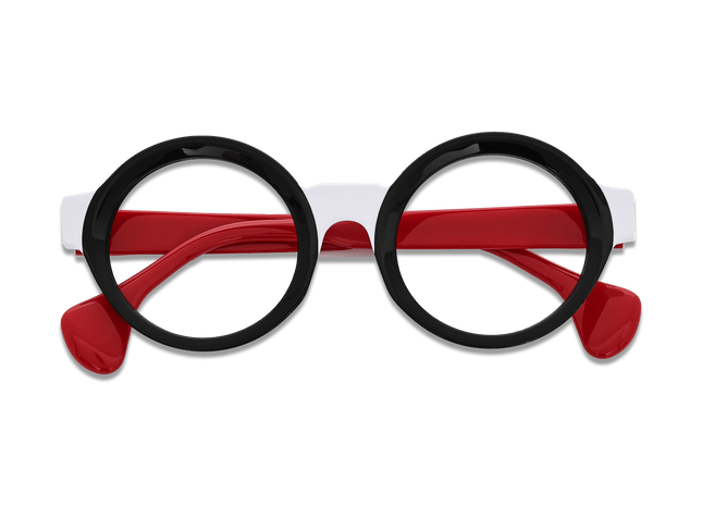 Eydology Araceli Black w White Glasses 3