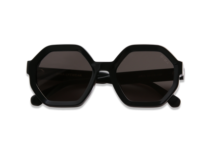 Eydology Aria Black Frame Grey Lens Sunglasses 2